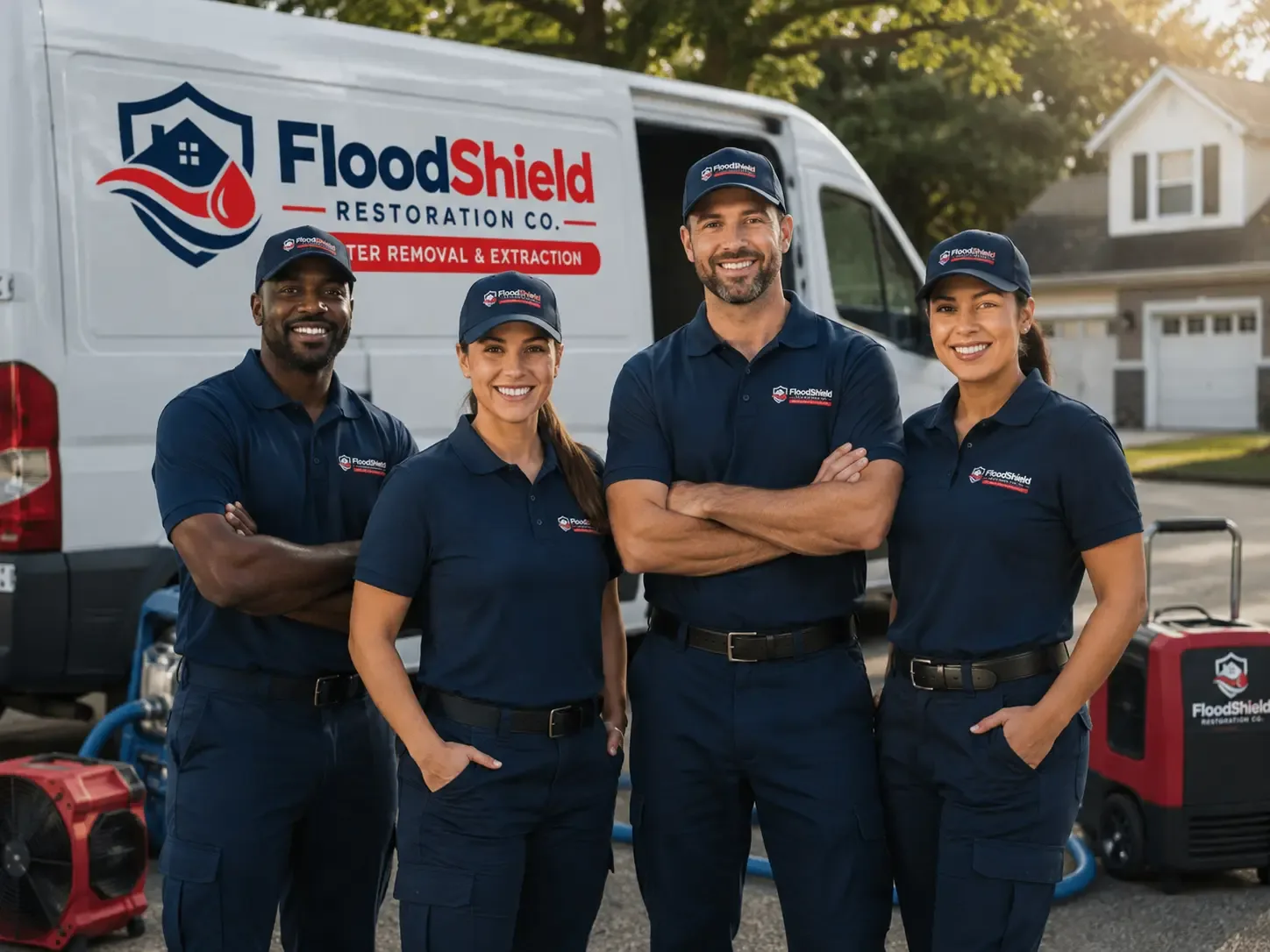 Flood Damage Restoration company in Prospect, VA